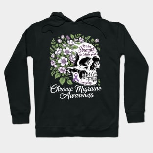 Chronic Migraine Awareness Warrior Hoodie